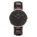 Daniel Wellington Black York Watch LEATHER RG 40mm_DW00100128